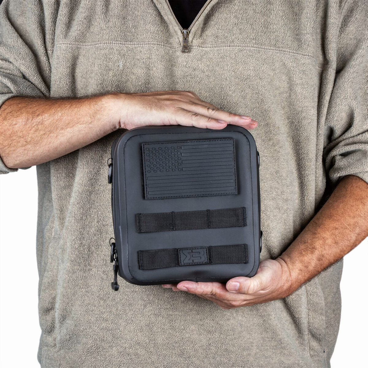 Large Waterproof Submersible Tactical MOLLE Pouch for Plate Carriers, Battle Belts, Rucks and Field Gear. Durable Thermoplastic Design is Compatible with Backpacks, Tactical Belts, Chest Rigs and More SealBags