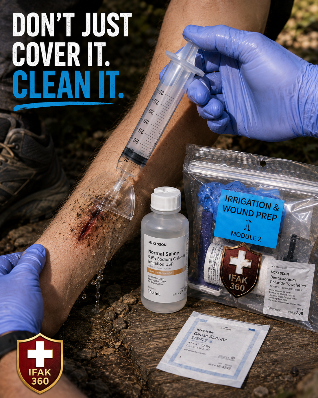 Minor Wounds Can Become Bigger Problems: Why Cleaning Them Matters
