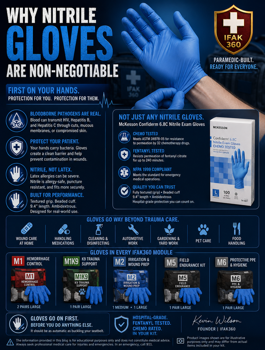 Why Nitrile Gloves Are Non-Negotiable