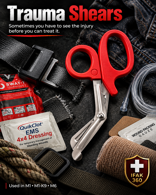 Trauma Shears: Sometimes You Have to See the Injury Before You Can Treat It