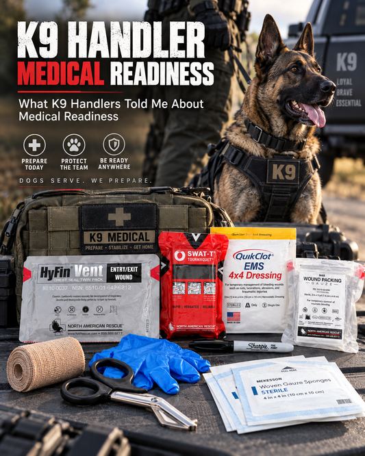 What K9 Handlers Told Me About Medical Readiness