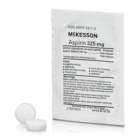 Cardiac & Glucose Kit — Aspirin + Glucose Chewable Tablets