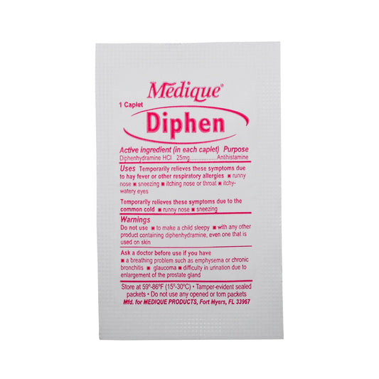 Diphenhydramine HCl 25mg (Benadryl®)