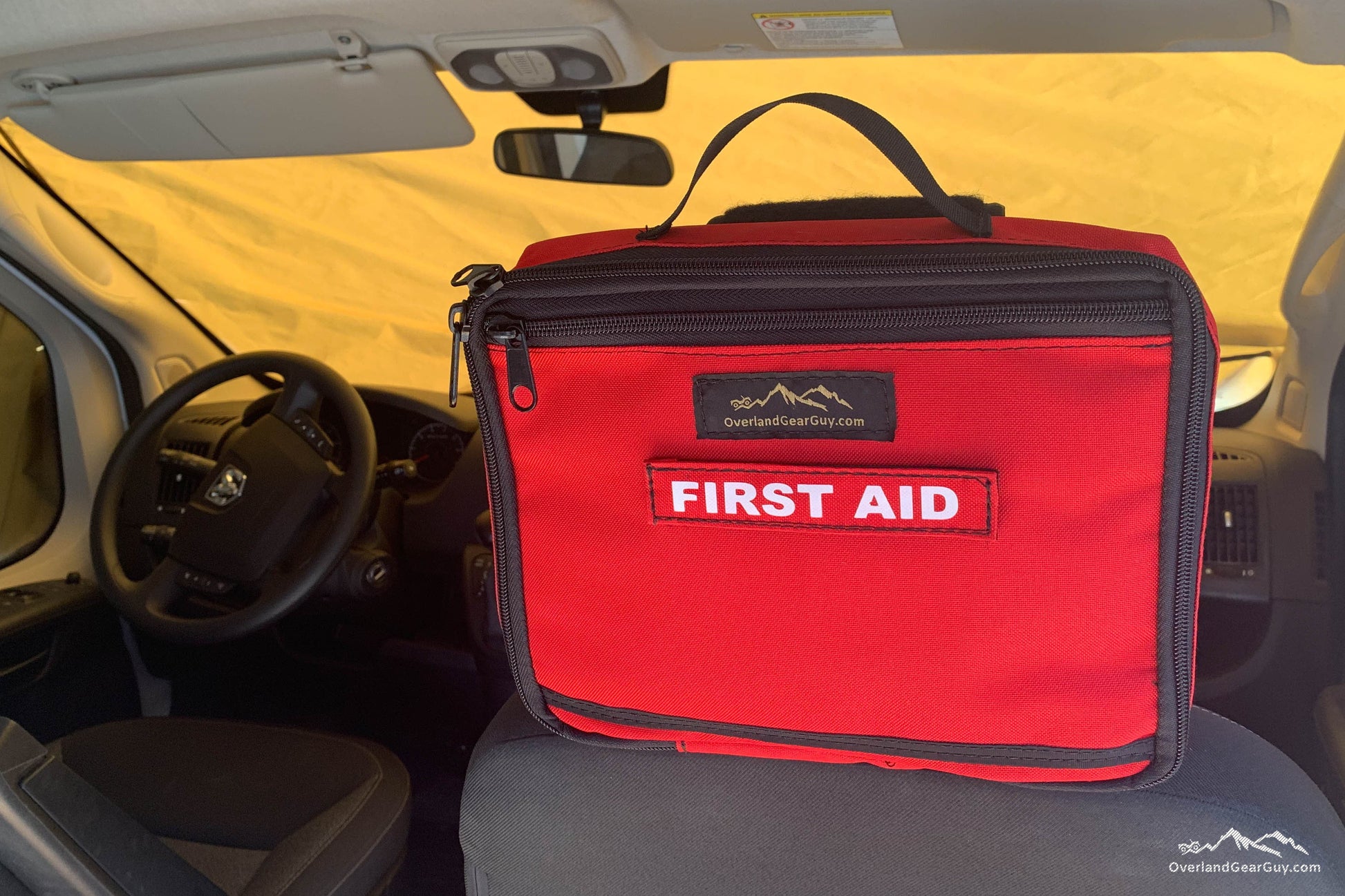 First Aid Kit Headrest Pouch - IFAK Overland Gear Guy