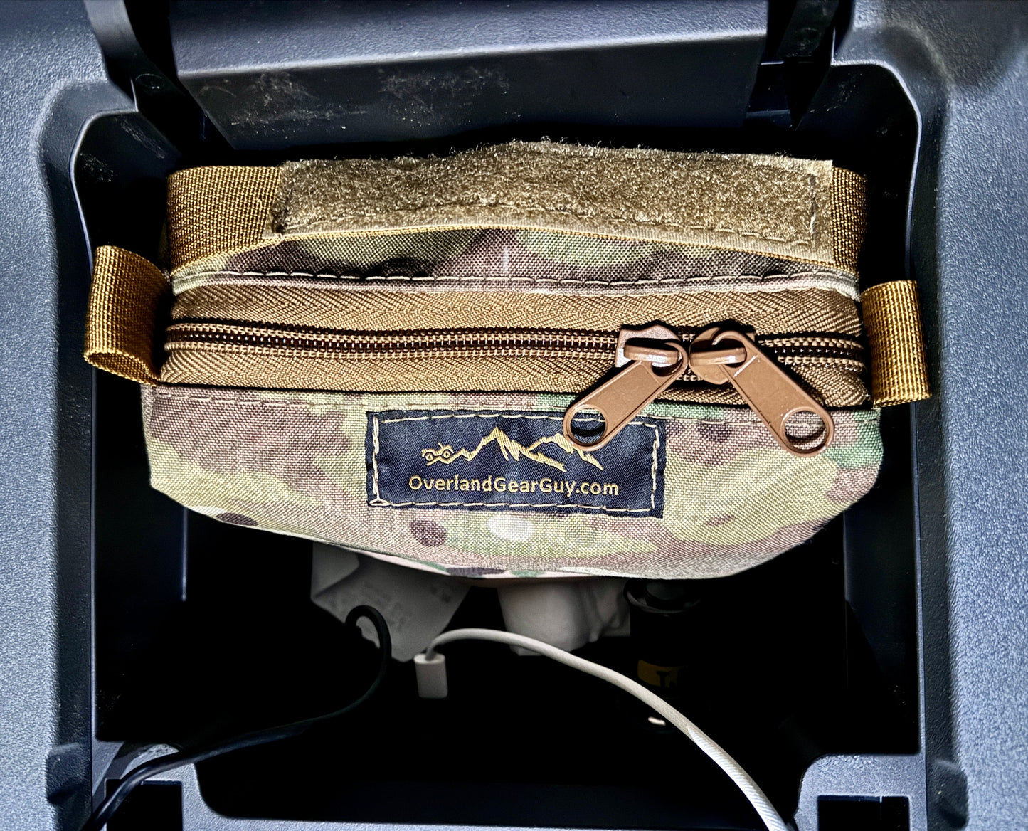 Grenadier Center Console Storage Bag Overland Gear Guy