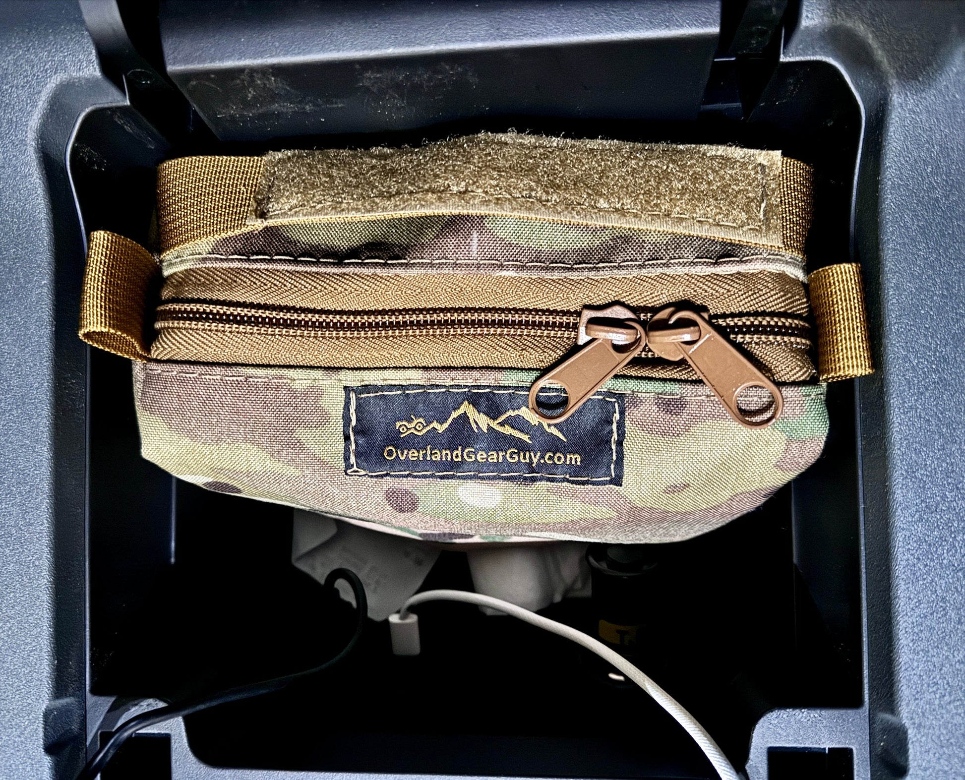 Grenadier Center Console Storage Bag Overland Gear Guy