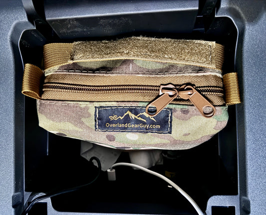 Grenadier Center Console Storage Bag Overland Gear Guy