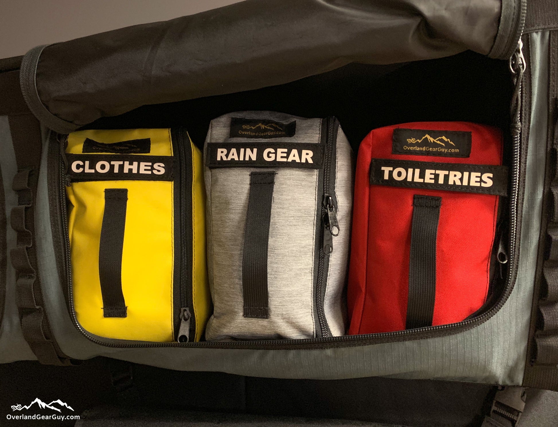 Van Overhead Storage Locker Divider Bags Overland Gear Guy