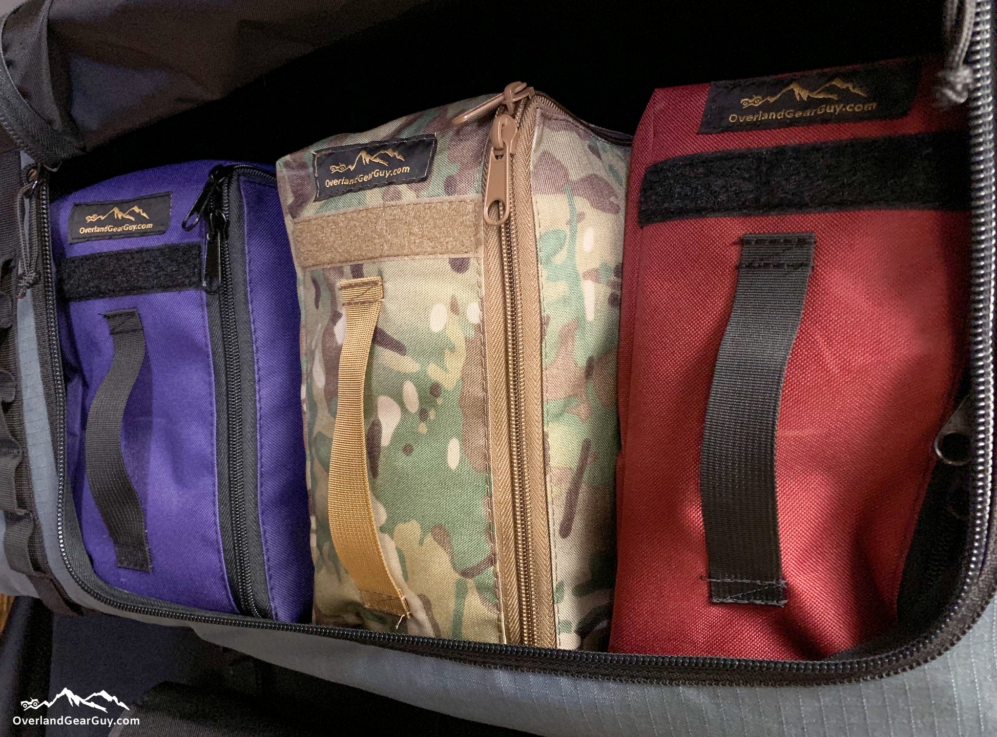 Van Overhead Storage Locker Divider Bags Overland Gear Guy