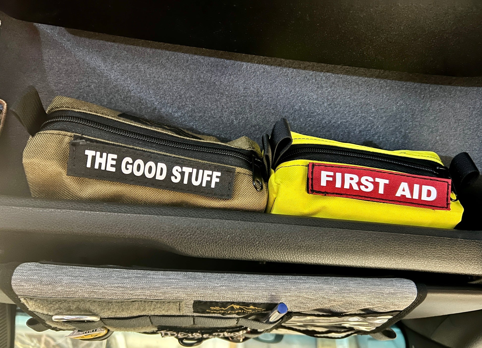 Sprinter Storage Cubby Pouches - Set - Sprinter Door Cubbies Overland Gear Guy