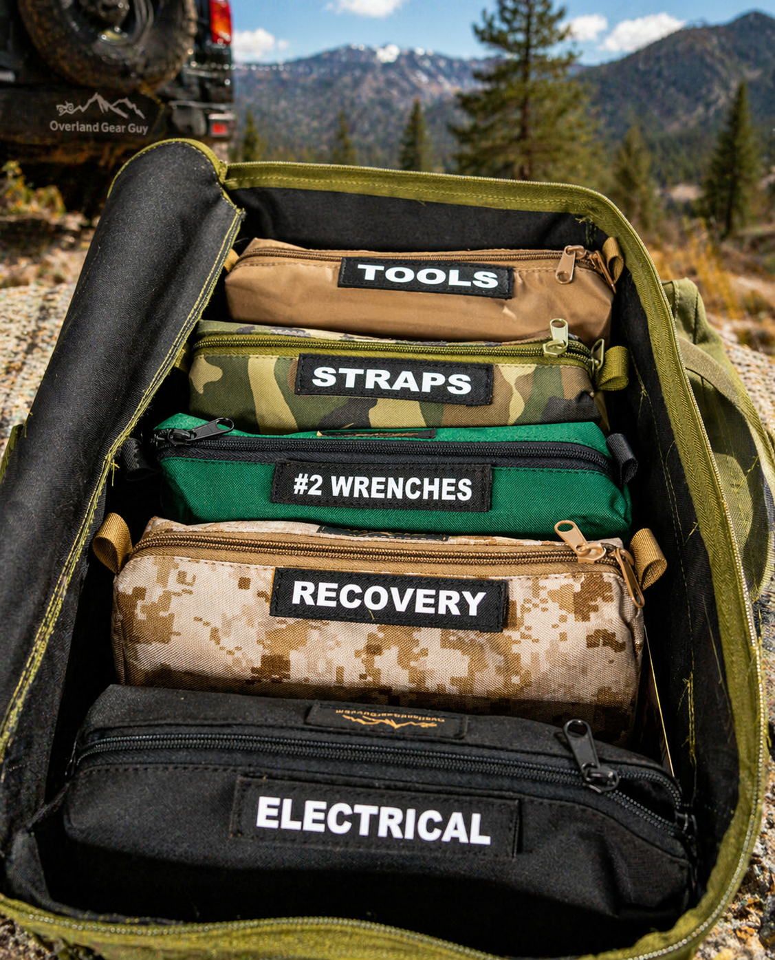Overland Tool Bag - Complete Set Overland Gear Guy