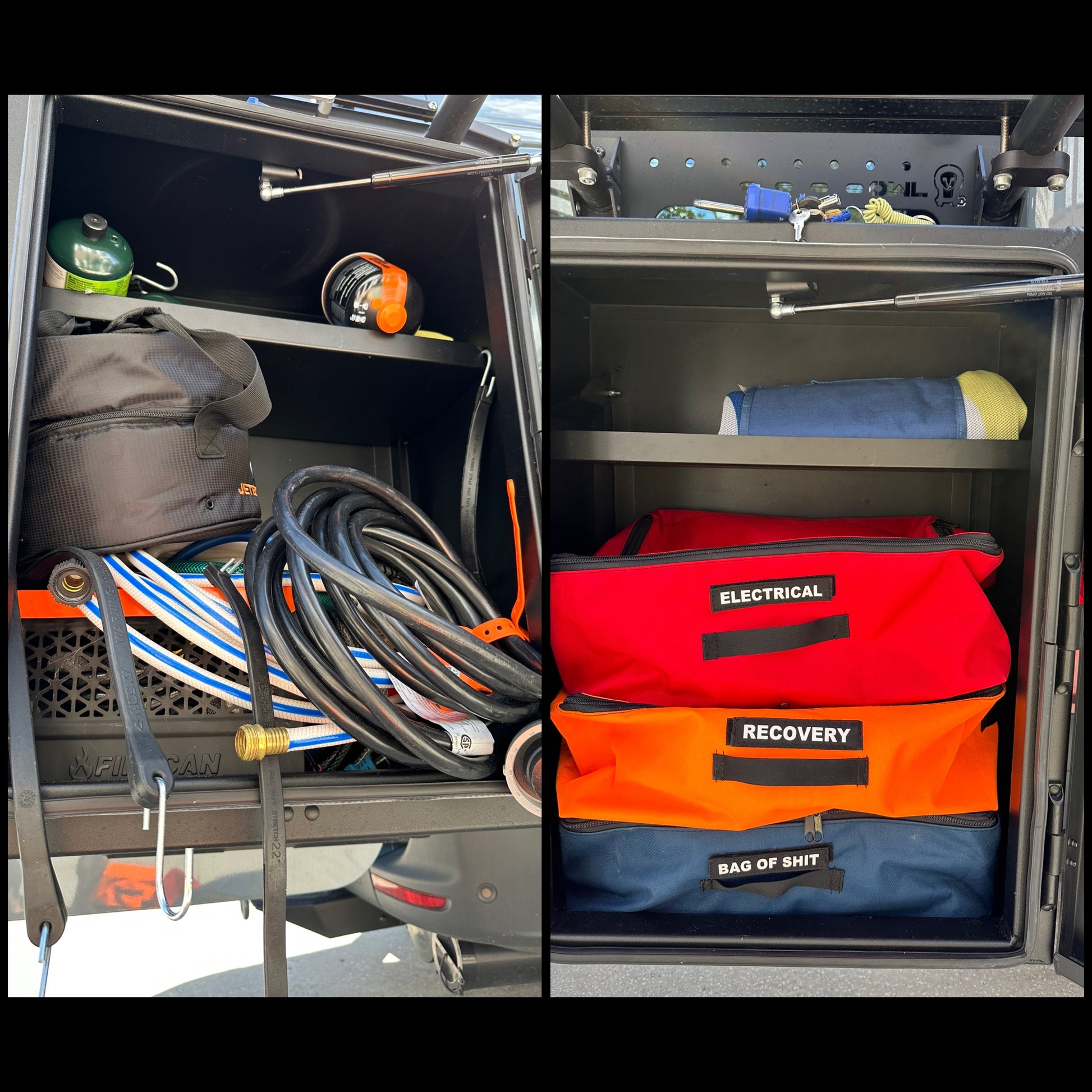 Van Gear Box Storage Bag (set of 3) Overland Gear Guy