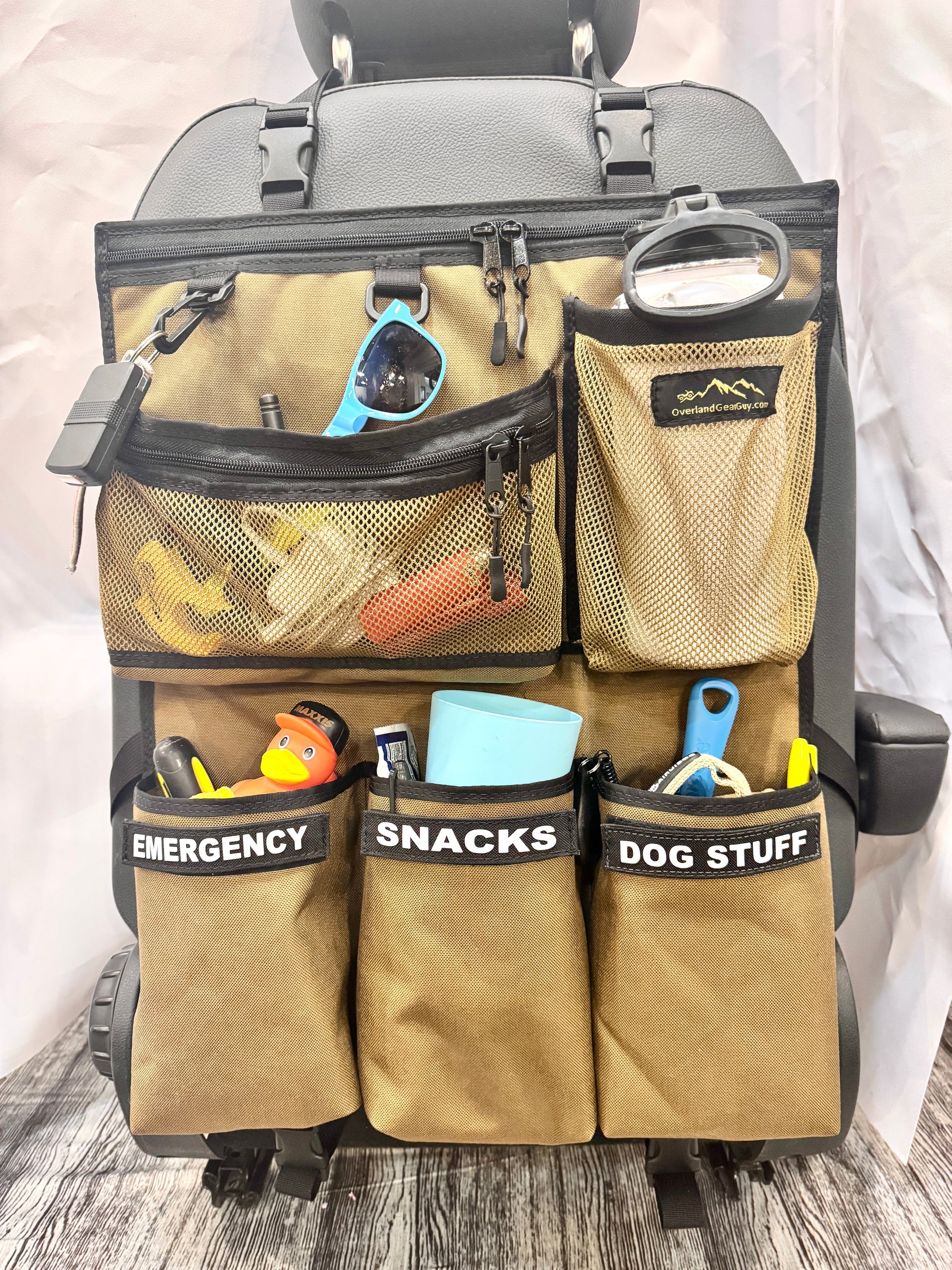 Voyager Seat Organizer Overland Gear Guy