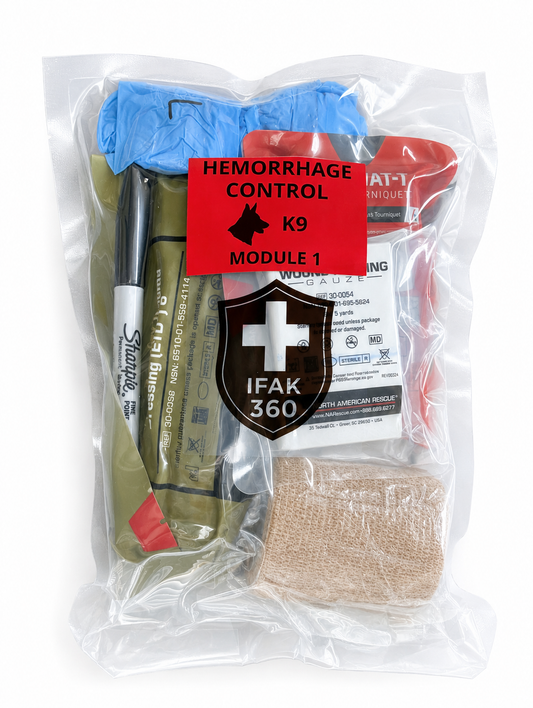 Module 1 - K9 Hemorrhage Control Kit IFAK360