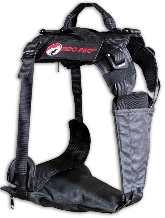 Panza Harness V2 with Deployable Emergency Dog Rescue Sling Fido Pro