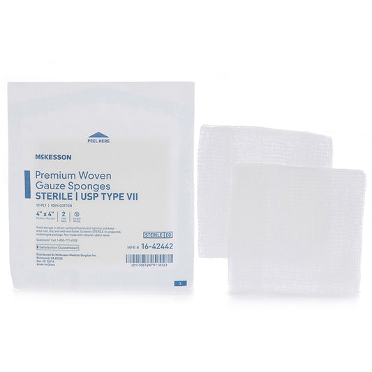 Sterile Gauze Sponge 4”×4”