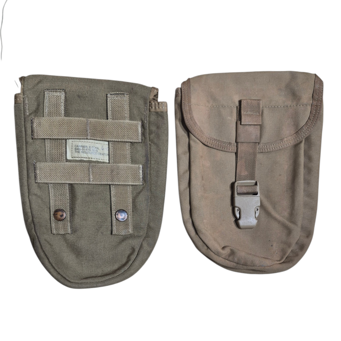 USMC Coyote Tan Entrenching Tool Carrier Pouch issued condition Fury28