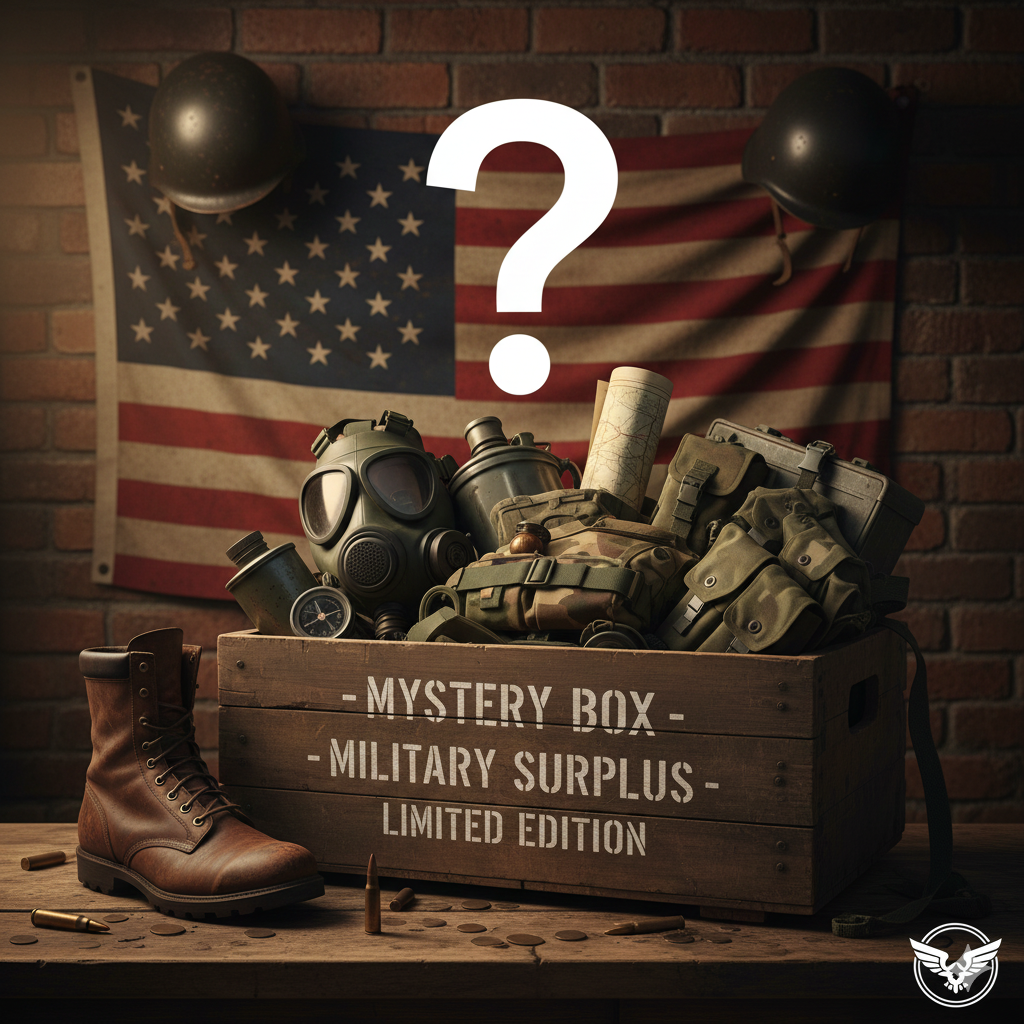 MILITARY SURPLUS MYSTERY BOXES Fury28