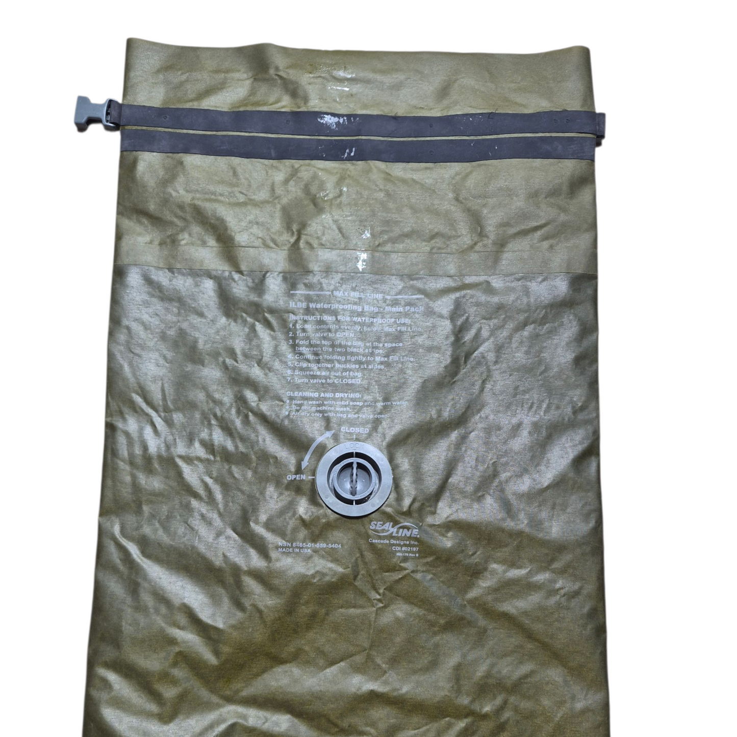 USMC ILBE Main Pack Waterproof Liner Bag Issued Fury28
