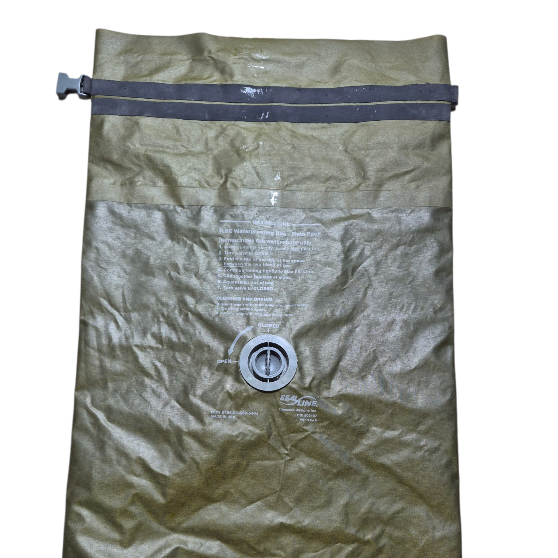 USMC ILBE Main Pack Waterproof Liner Bag Issued Fury28