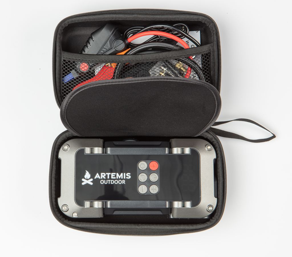 Artemis Outdoor 12V 6 in 1 Car Jump Starter Kit With Tire Inflator Artemis Outdoor